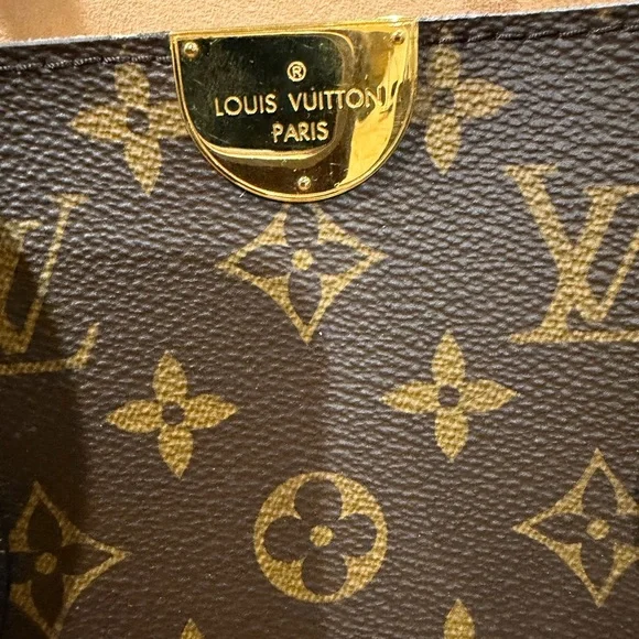 Louis Vuitton Brown and Black Monogram Flandarin Tote - Picture 2 of 15